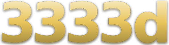 3333d logo
